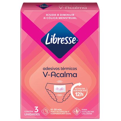 Adesivo Térmico para Cólica Menstrual V-Acalma Libresse®