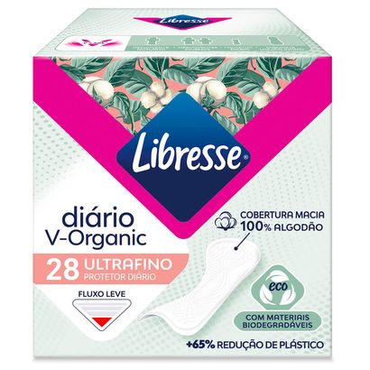 Protetor Diário Ultrafino V Organic Libresse®