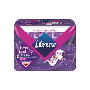 Absorvente com Abas Noturno Conforto e Segurança Libresse®