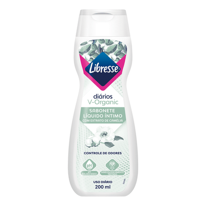 Sabonete Íntimo Líquido Diário V-Organic Libresse®