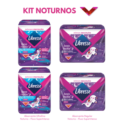 Kit Noturnos Libresse®