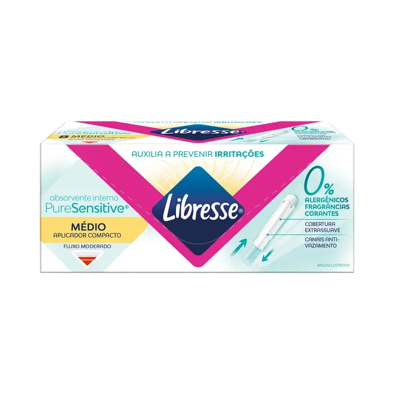 Absorvente-Interno-com-Aplicador-Compacto-Libresse-Pure-Sensitive-Super-embalagem-3D