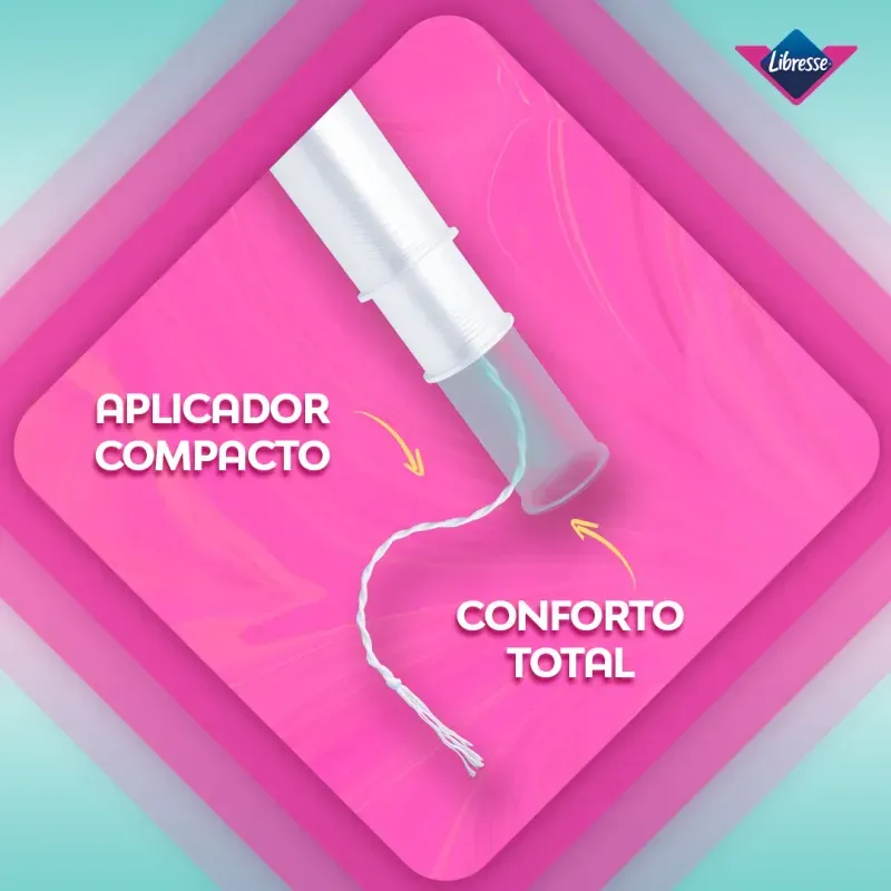 Absorvente-Interno-com-Aplicador-Compacto-Libresse-Pure-Sensitive-Super-ilustracao-aplicador