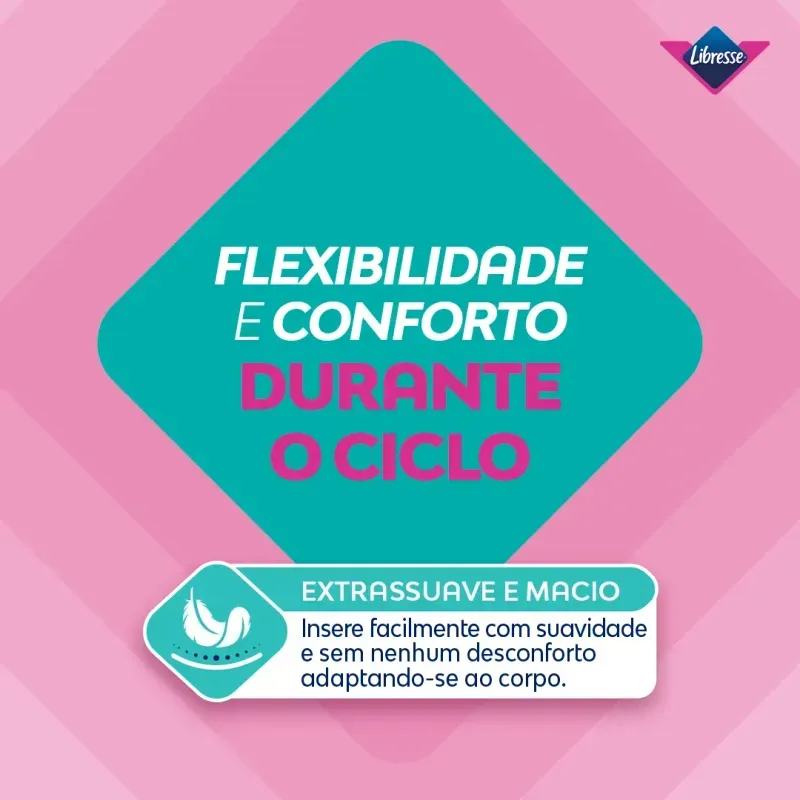 Absorvente-Interno-com-Aplicador-Compacto-Libresse-Pure-Sensitive-Super-extrassuave-e-macio