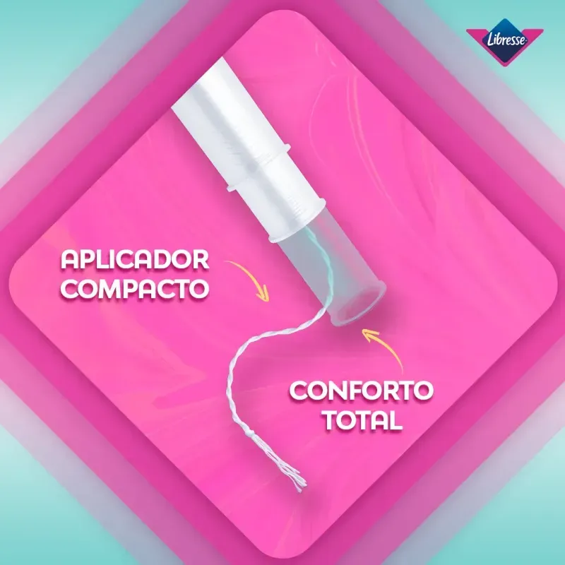 Absorvente-Interno-com-Aplicador-Compacto-Libresse-Pure-Sensitive-Super-ilustracao-aplicador