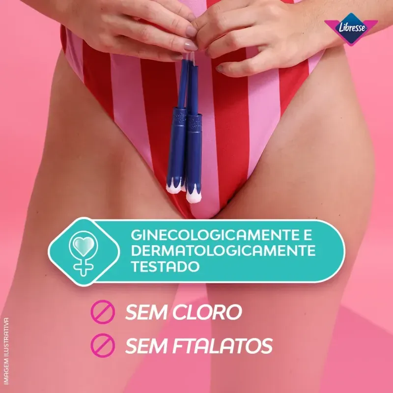 Absorvente-Interno-com-Aplicador-Longo-Libresse-Pure-Sensitive-Super-ginecologicamente-testado