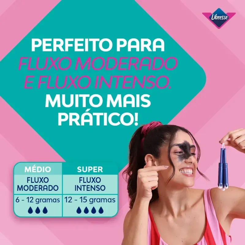 Absorvente-Interno-com-Aplicador-Longo-Libresse-Pure-Sensitive-Super-guia-de-absorcao